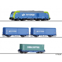 Tillig 01400 TT Zestaw startowy spalinowóz TRAXX PKP Cargo 