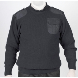 Sweter granatowy męski