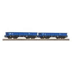 PIKO 58285 Zestaw 2 wagonów niskoburtowych 401Zp PKP ep.VI