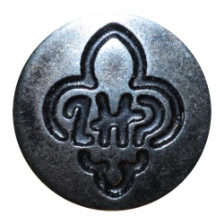 Znaczek z logo ZHP wklęsły