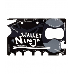 Karta przeżycia Ninja Wallet multitool 18w1