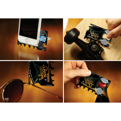 Karta przeżycia Ninja Wallet multitool 18w1
