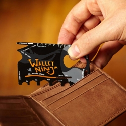 Karta przeżycia Ninja Wallet multitool 18w1