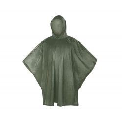 Ponczo Texar winylowe olive