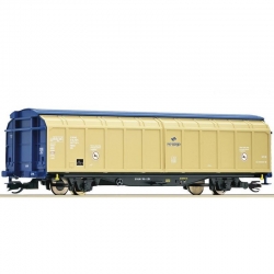 ROCO 6680010 Wagon towarowy z przesuwnymi ścianami typu Hbbillns - PKP Cargo - Ep.VI