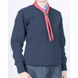 Sweter granatowy damski